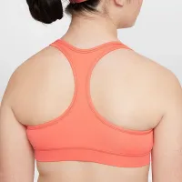 Nike Swoosh Girls' Sports Bra Orange