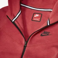 Nike Sportswear Tech Fleece Big дитячі (для хлопчиків) Full-Zip Толстовка з капюшоном колір червоний