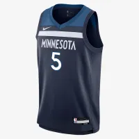 Anthony Edwards Minnesota Timberwolves 2024/25 Icon Edition Big детские Nike NBA Swingman Jersey синий