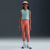 Nike Pro Girls' Dri-FIT тренувальні Tank Top колір зелений