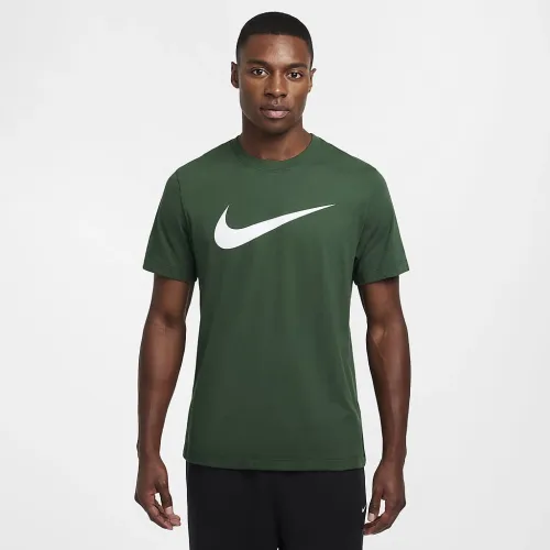 Nike Sportswear Swoosh мужские футболка цвет зеленый