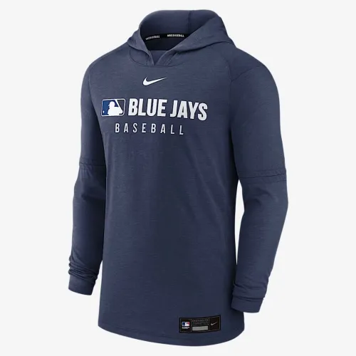 Toronto блакитний Jays Authentic Collection чоловічі Nike Dri-FIT MLB Pullover Толстовка з капюшоном блакитний