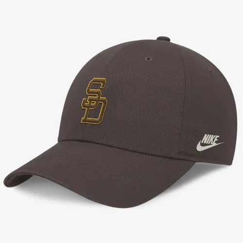 San Diego PaКостюм Rewind Cooperstown Club мужские Nike MLB Adjustable Hat цвет коричневый