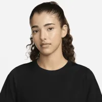 Nike One Classic Breathe жіноча Dri-FIT Short-Sleeve Top колір чорний