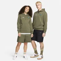 Nike SB Fleece Pullover Толстовка з капюшоном колір зелений