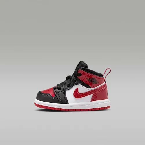 Nike Jordan 1 Mid SE Baby/Toddler Кросівки колір чорний