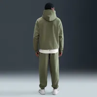 Nike Solo Swoosh чоловічі Cuffed Fleece Pants колір зелений