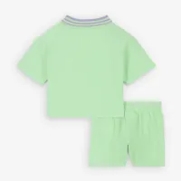 Nike Prep in Your Step Baby (12-24M) шорты набор цвет зеленый