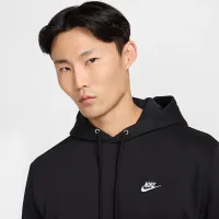 Nike Club чоловічі Pullover Fleece Толстовка з капюшоном колір чорний