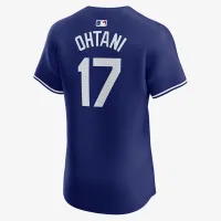 Shohei Ohtani Los Angeles Dodgers чоловічі Nike Dri-FIT ADV MLB Elite Jersey блакитний