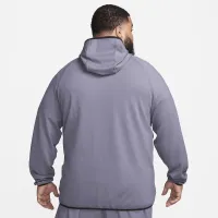 Nike Tech мужские Lightweight Knit Full-Zip Толстовка с капюшоном цвет серый