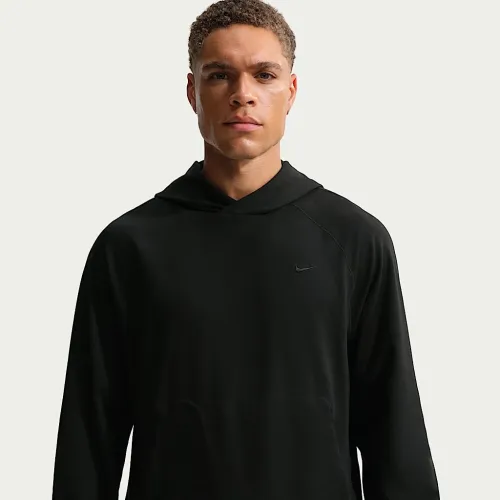 Nike Primary NanoKnit чоловічі Dri-FIT UV Protection Pullover Performance Толстовка з капюшоном колір чорний