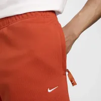 Nike Solo Swoosh мужские Fleece Pants цвет красный