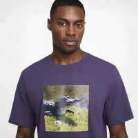 Nike чоловічі для гольфу футболка колір фіолетовий