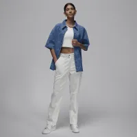 Nike Jordan жіноча Woven Pants колір білий