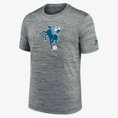 Indianapolis Colts Sideline Velocity чоловічі Nike Dri-FIT NFL футболка колір сірий