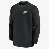 Philadelphia Eagles Sideline Coach Men’s Nike NFL Long-Sleeve Top колір чорний