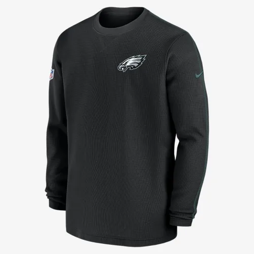 Philadelphia Eagles Sideline Coach Men’s Nike NFL Long-Sleeve Top колір чорний