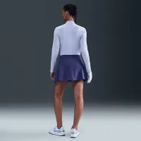 Nike Victory женская Dri-FIT UV Protection 1/4-Zip для гольфа Top цвет серый