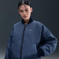 Nike Sportswear жіноча Therma-FIT Reversible Bomber Куртка блакитний