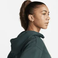 Nike Dri-FIT Swoosh Fly Standard Issue жіноча Pullover баскетбольні Толстовка з капюшоном колір зелений