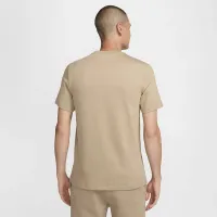 Nike Sportswear Club мужские футболка цвет коричневый