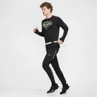 Nike Element мужские Dri-FIT Running Crew цвет черный