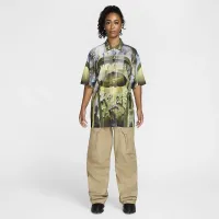 Nike NOCTA Opal чоловічі Button-Down Short-Sleeve Top колір зелений