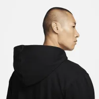 Nike Standard Issue чоловічі Dri-FIT Baseball Pullover Толстовка з капюшоном колір чорний