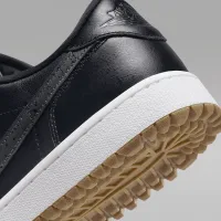 Nike Air Jordan 1 Low G для гольфа Кроссовки цвет черный