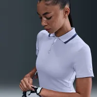 Nike Tour жіноча Dri-FIT Short-Sleeve для гольфу Polo колір сірий