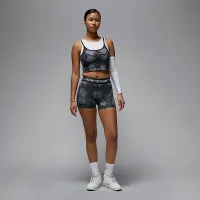 Nike Jordan Sport жіноча шорти колір чорний