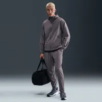 Nike Unlimited мужские Dri-FIT Zippeцвет красный Cuff Versatile Pants цвет серый