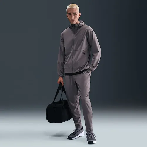 Nike Unlimited мужские Dri-FIT Zippeцвет красный Cuff Versatile Pants цвет серый