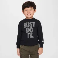 Nike Shine Toddler Long Sleeve футболка цвет черный