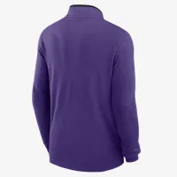 LSU Tigers Victory чоловічі Nike Dri-FIT College 1/2-Zip Long-Sleeve Top колір фіолетовий