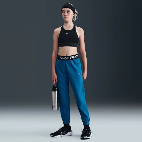 Nike Pro Fleece Big детские (Girls') Dri-FIT Joggers синий