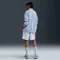 Nike Sportswear Phoenix Fleece жіноча оверсайз 1/4-Zip Long світшот блакитний