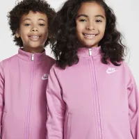 Nike Dri-FIT Little дитячі Logo Taping 2-Piece Full-Zip комплект Pink