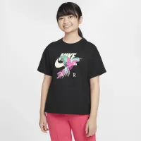 Nike Air Big дитячі (Girls') футболка колір чорний