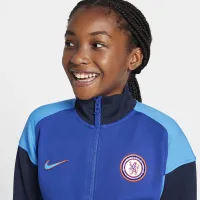 Chelsea FC Academy Pro Big детские Nike Dri-FIT Soccer Anthem Куртка синий