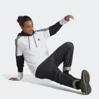 Футболка adidas Essentials Single Jersey 3-Stripes IC9336 - Белая