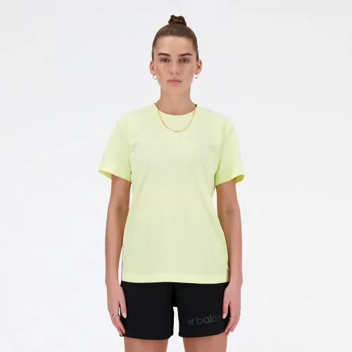 Футболка New Balance WT41554LLT - зеленая