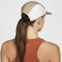 Nike Dri-FIT Fly Unstructuколір червоний Swoosh Cap колір коричневий