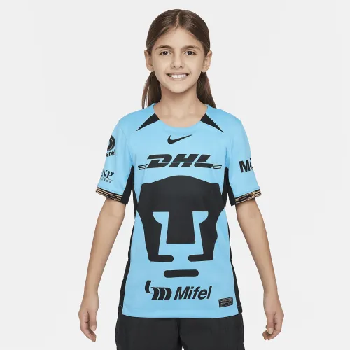 Pumas UNAM 2023/24 Stadium Third Big дитячі Nike Dri-FIT Soccer Jersey блакитний