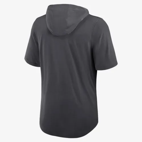 Cleveland цвет коричневыйs мужские Nike Dri-FIT NFL Hooded футболка цвет серый