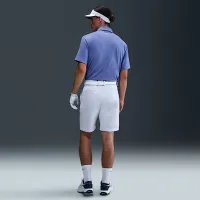 Nike Tour мужские Dri-FIT Heatheцвет красный для гольфа Polo синий