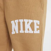 Nike Sportswear Club Little детские Applique Fleece Pants цвет коричневый