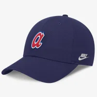 Atlanta Braves Rewind Cooperstown Club мужские Nike MLB Adjustable Hat синий
