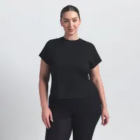 NikeSKIMS Airy женская Baby футболка цвет черный